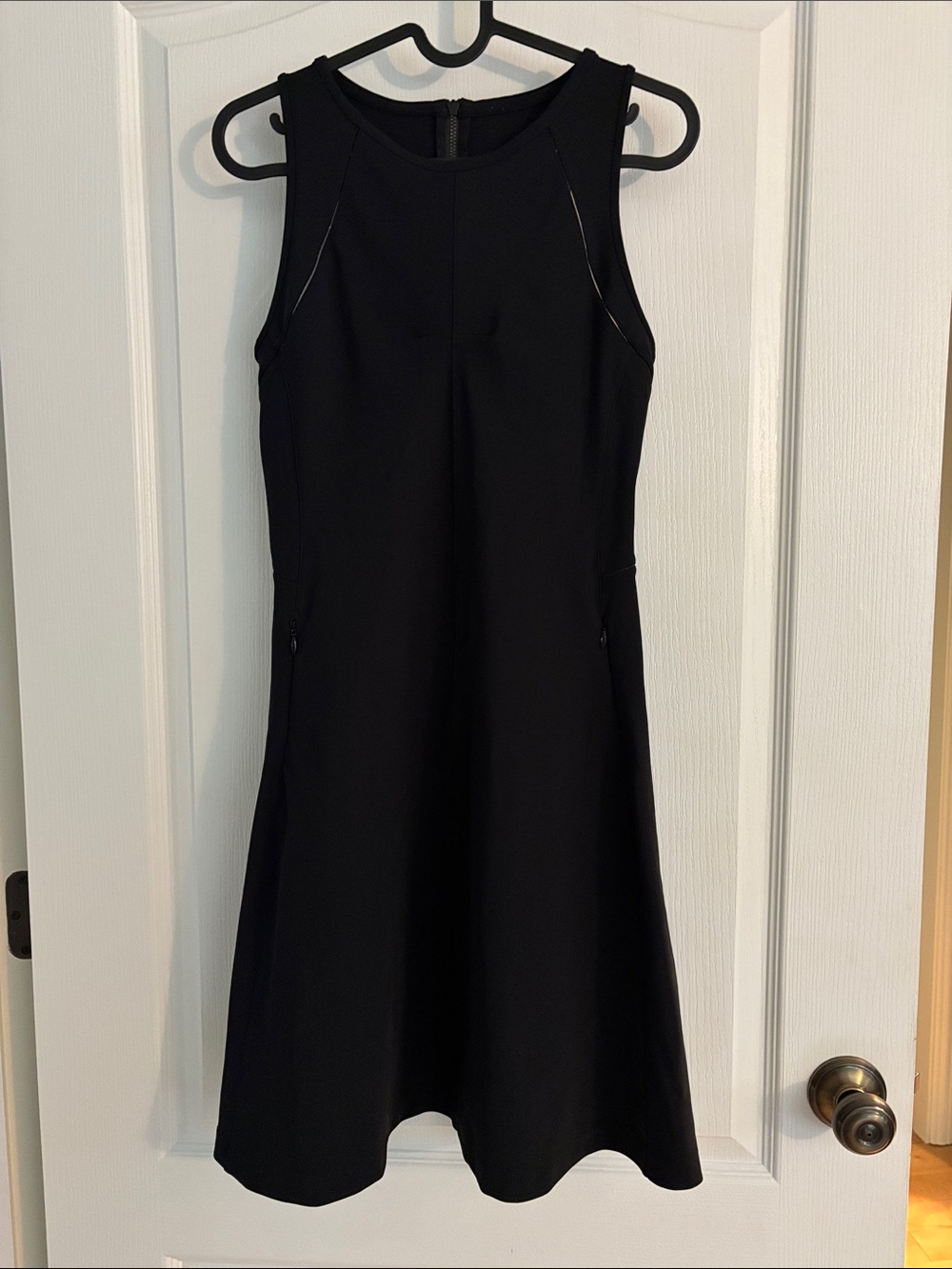 lululemon athletica Black Sleeveless “Go till dawn” Dress